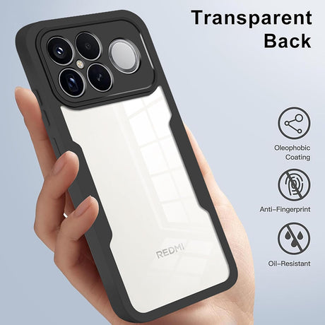 Folie de protectie Techsuit ColorVerse 360 Series + compatibil cu Xiaomi Poco F8 Ultra, Negru