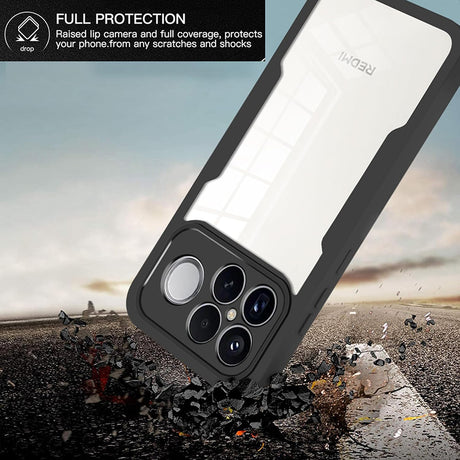 Folie de protectie Techsuit ColorVerse 360 Series + compatibil cu Xiaomi Poco F8 Ultra, Negru