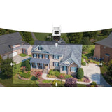Imou Outdoor Camera Cruiser Dual 2 PRO (IPC-S7XFP-8U0WED), 4+4MP, AI IMOU SENSE, Wi-Fi 6, Dual IR, PT, Alarm, IP65, Alb
