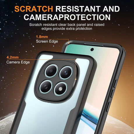 Folie de protectie Techsuit ColorVerse 360 Series + compatibil cu Xiaomi Redmi Note 15 5G / Poco M8 5G, Negru