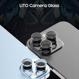 Folie de protectie Lito S+ Camera Glass compatibil cu iPhone 17 Air, Light Gold