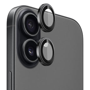 Folie de protectie Lito S+ Camera Glass compatibil cu iPhone 17, Negru