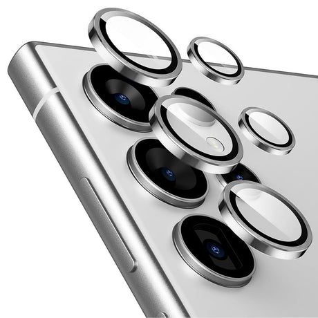Folie de protectie Lito S+ Camera Glass compatibil cu Samsung Galaxy S25 Ultra, Argintiu