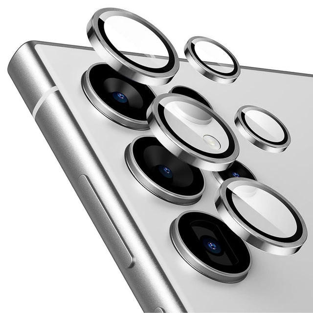 Folie de protectie Lito S+ Camera Glass compatibil cu Samsung Galaxy S25 Ultra, Argintiu