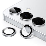 Folie de protectie Lito S+ Camera Glass compatibil cu Samsung Galaxy S25, Argintiu