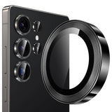 Folie de protectie Lito S+ Camera Glass compatibil cu Samsung Galaxy S25 Ultra, Negru