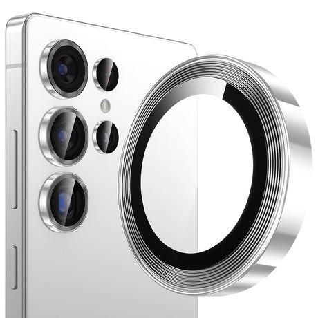 Folie de protectie Lito S+ Camera Glass compatibil cu Samsung Galaxy S25 Ultra, Argintiu