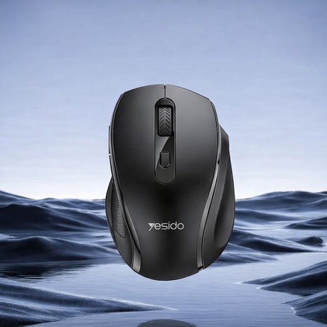 Yesido Wireless Mouse KB45 fekete vezeték nélküli egér