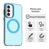 Husa de protectie Techsuit CandyCase MagSafe compatibil cu Samsung Galaxy A37 5G, Albastru