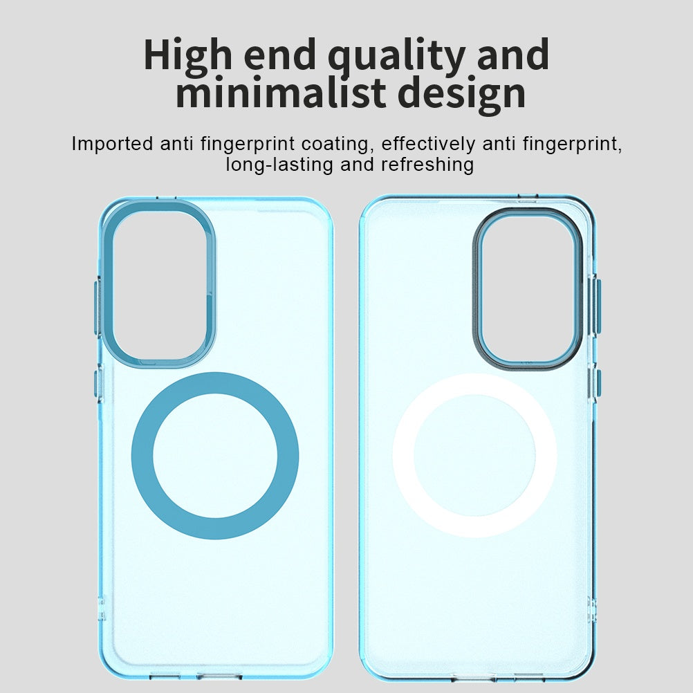 Husa de protectie Techsuit CandyCase MagSafe compatibil cu Samsung Galaxy A37 5G, Albastru