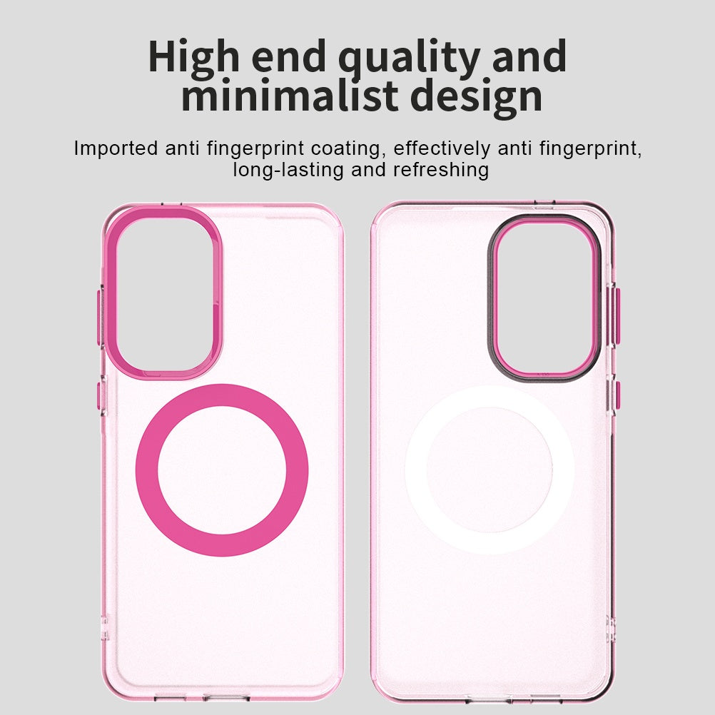 Husa de protectie Techsuit CandyCase MagSafe compatibil cu Samsung Galaxy A37 5G, Roz