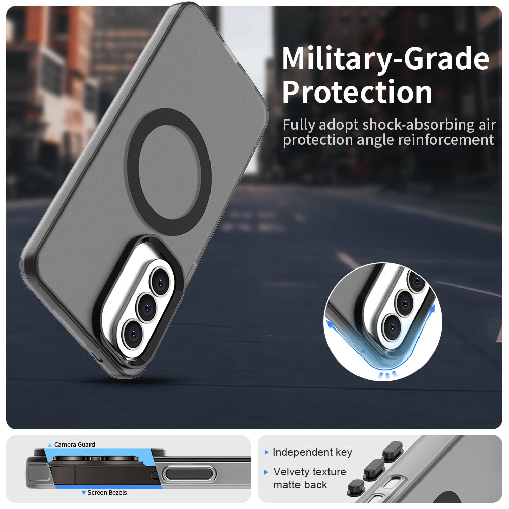 Husa de protectie Techsuit CandyCase MagSafe compatibil cu Samsung Galaxy A37 5G, Negru
