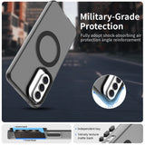 Husa de protectie Techsuit CandyCase MagSafe compatibil cu Samsung Galaxy A37 5G, Negru
