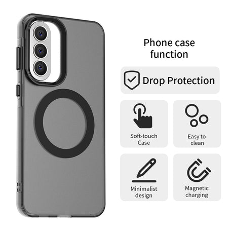 Husa de protectie Techsuit CandyCase MagSafe compatibil cu Samsung Galaxy A37 5G, Negru