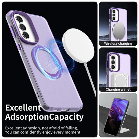 Husa de protectie Techsuit CandyCase MagSafe compatibil cu Samsung Galaxy A57 5G, Mov
