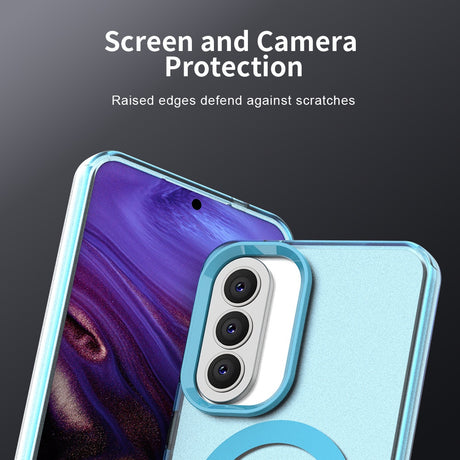Husa de protectie Techsuit CandyCase MagSafe compatibil cu Samsung Galaxy A57 5G, Albastru