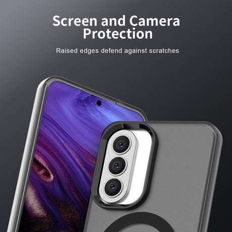 Husa de protectie Techsuit CandyCase MagSafe compatibil cu Samsung Galaxy A57 5G, Negru
