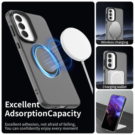 Husa de protectie Techsuit CandyCase MagSafe compatibil cu Samsung Galaxy A57 5G, Negru