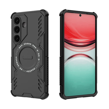Husa de protectie Techsuit ArmorMag compatibil cu Samsung Galaxy S26 Plus, Negru