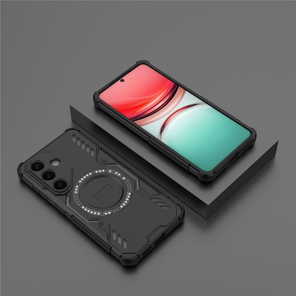 Husa de protectie Techsuit ArmorMag compatibil cu Samsung Galaxy S26 Plus, Negru