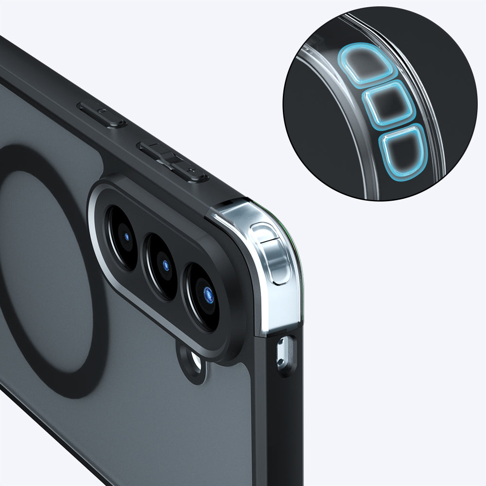 Husa de protectie Techsuit PureFrost MagSafe compatibil cu Samsung Galaxy A27 5G, Negru