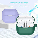 Casti Techsuit Silicone Case, for AirPods 4, Smooth Ultrathin Material, Mov