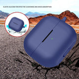Casti Techsuit Silicone Case, for AirPods 4, Smooth Ultrathin Material, Mov