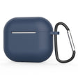Casti Techsuit Silicone Case, for AirPods 4, Smooth Ultrathin Material, Bleumarin