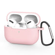 Casti Techsuit Silicone Case, for AirPods Pro 3, Smooth Ultrathin Material, Roz
