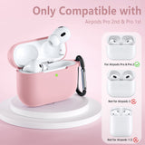 Casti Techsuit Silicone Case, for AirPods 4, Smooth Ultrathin Material, Roz