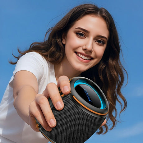Casti Yesido Wireless Speaker (YSW40), Bluetooth 5.3, Type-C, TF Card, USB, 1200mAh, 8W, Negru