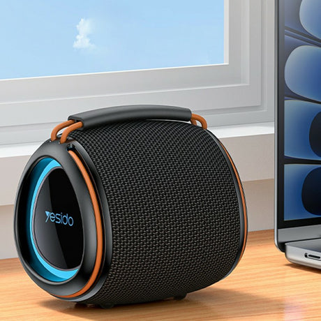 Casti Yesido Wireless Speaker (YSW40), Bluetooth 5.3, Type-C, TF Card, USB, 1200mAh, 8W, Negru