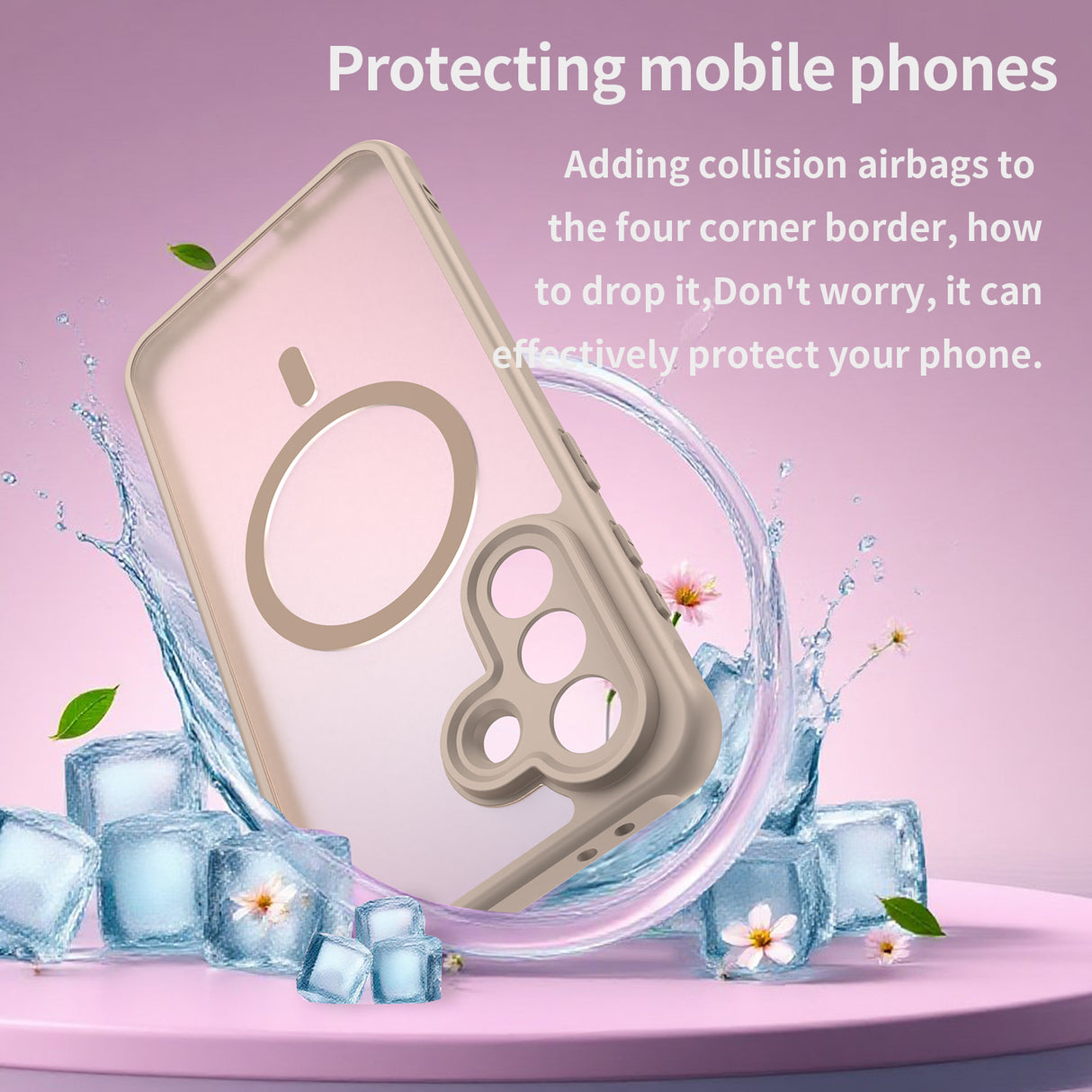 Husa de protectie Techsuit HaloFrost II MagSafe compatibil cu Samsung Galaxy A37 5G, Auriu