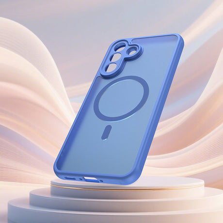 Husa de protectie Techsuit HaloFrost II MagSafe compatibil cu Samsung Galaxy A37 5G, Albastru Cer