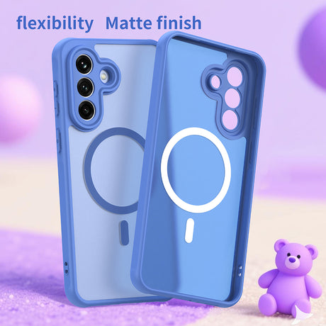 Husa de protectie Techsuit HaloFrost II MagSafe compatibil cu Samsung Galaxy A37 5G, Albastru Cer
