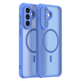 Husa de protectie Techsuit HaloFrost II MagSafe compatibil cu Samsung Galaxy A57 5G, Albastru Cer