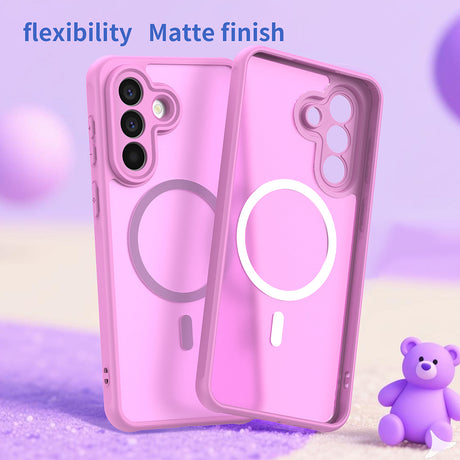 Husa de protectie Techsuit HaloFrost II MagSafe compatibil cu Samsung Galaxy A57 5G, Roz