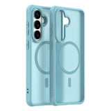 Husa de protectie Techsuit HaloFrost II MagSafe compatibil cu Samsung Galaxy S26 Plus, Verde Menta