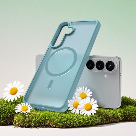 Husa de protectie Techsuit HaloFrost II MagSafe compatibil cu Samsung Galaxy S26 Plus, Verde Menta