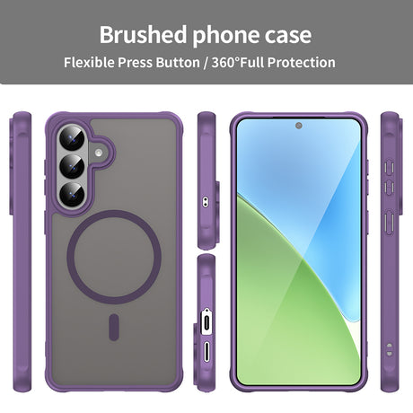 Husa de protectie Techsuit HaloFrost II MagSafe compatibil cu Samsung Galaxy S26 Plus, Mov