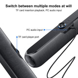 Casti Yesido Wireless Speaker (YSW42), Bluetooth 5.3, Type-C, TF, 2000mAh, 20W, Negru