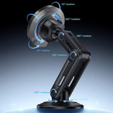 Suport Masina cu Alimentare Wireless, Prindere Bord, Ventilatie, 15W - Yesido (C317) - Black