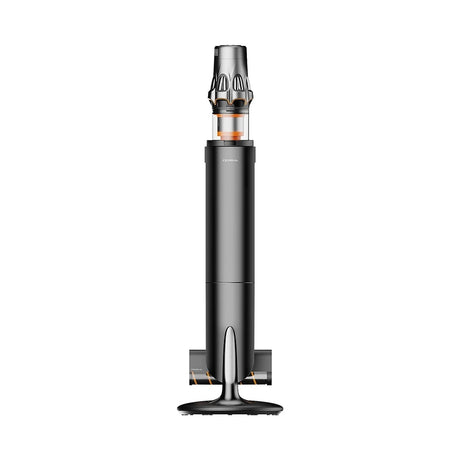 Deerma Cordless Vacuum Cleaner (T50W Station), 27000Pa, 600W, 2500mAh, HEPA, Cyclone Technology, LED Display, Negru