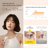 Gadget Deerma Eyelash Curler (JM01), Bionic, Smart 3-Level Heat Control, 400mAh, 2W, Safe Color-Changing Silicone, Alb
