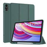 Husa de protectie tableta Techsuit Flex Trifold (with Pencil Holder) compatibil cu Xiaomi Redmi Pad Pro / Redmi Pad Pro 5G / Poco Pad, Verde