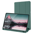 Husa de protectie tableta Techsuit Flex Trifold (with Pencil Holder) compatibil cu Samsung Galaxy Tab S6 Lite (2020/2022/2024), Verde