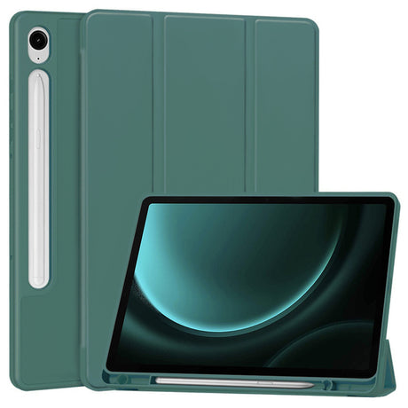 Husă tabletă Techsuit Flex Trifold pentru Galaxy Tab S9 FE / Samsung Galaxy Tab S10 FE, verde