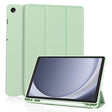 Husa de protectie tableta Techsuit Flex Trifold (with Pencil Holder) compatibil cu Samsung Galaxy Tab A11 / A9, Matcha Green