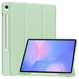 Husa de protectie tableta Techsuit Flex Trifold (with Pencil Holder) compatibil cu Samsung Galaxy Tab S10 FE Plus, Matcha Green