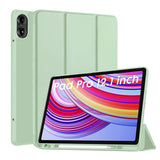 Husa de protectie tableta Techsuit Flex Trifold (with Pencil Holder) compatibil cu Xiaomi Redmi Pad Pro / Redmi Pad Pro 5G / Poco Pad, Matcha Green
